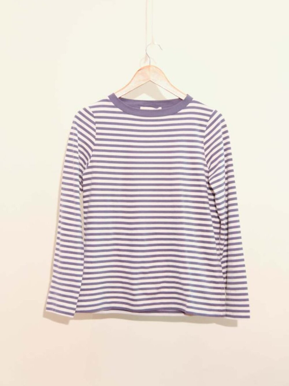 Beaumont Organic - 100% Cotton & Organic Long-sleeve Shoba Striped Top - Picture 7 of 7